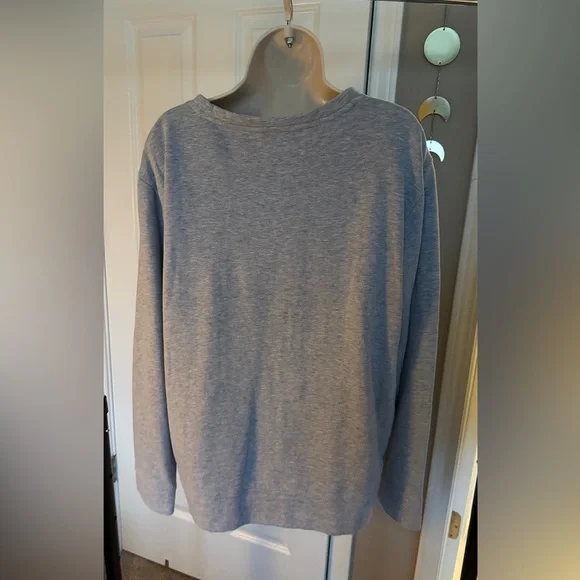 Calvin Klein Jeans Light Gray Crewneck - Picture 3 of 4
